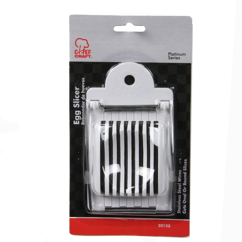 Chef Craft, Stainless Steel Basic Plastic Egg Slicer, 7 Inch - Image 2